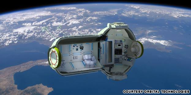 Space engineers and their space housing projects. | Vesmírní inženýři a jejich projekty vesmírných obytných modulů.